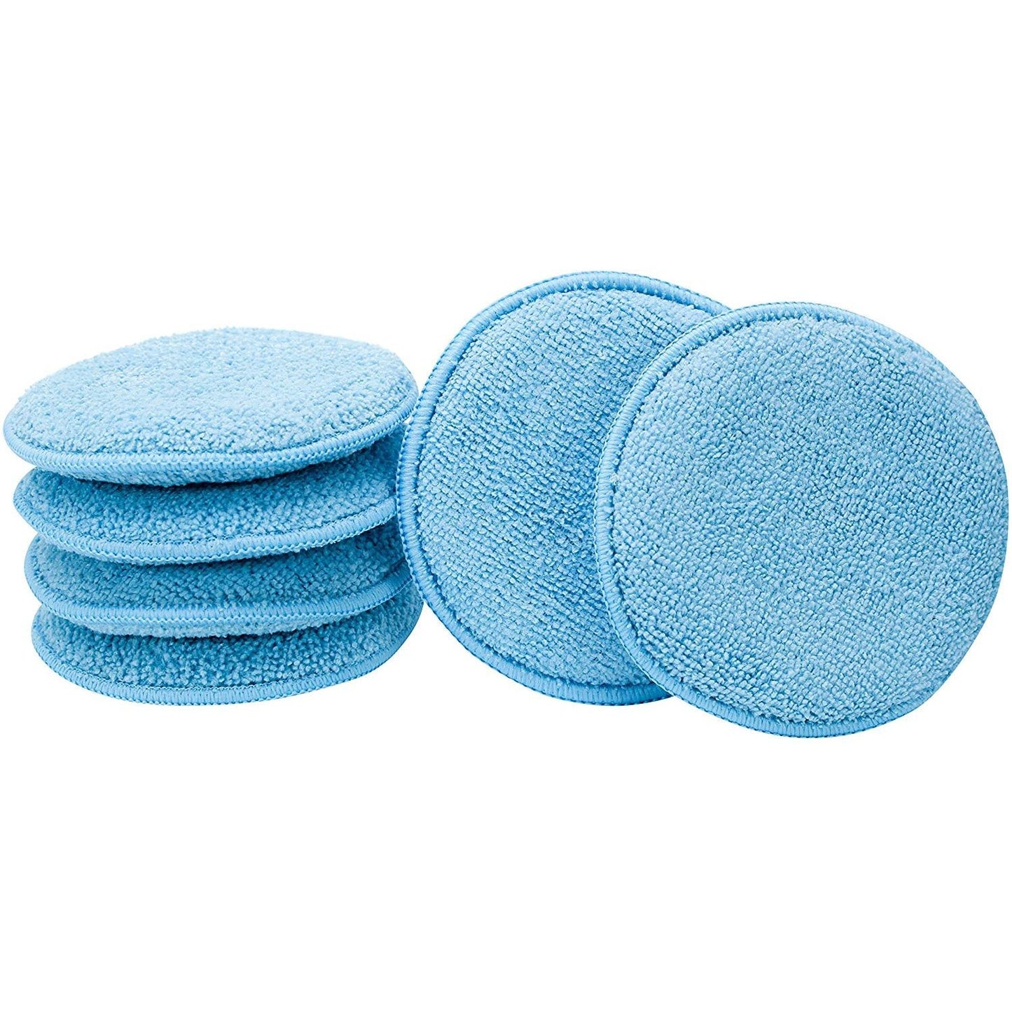 5" Round Microfiber Wax Applicator