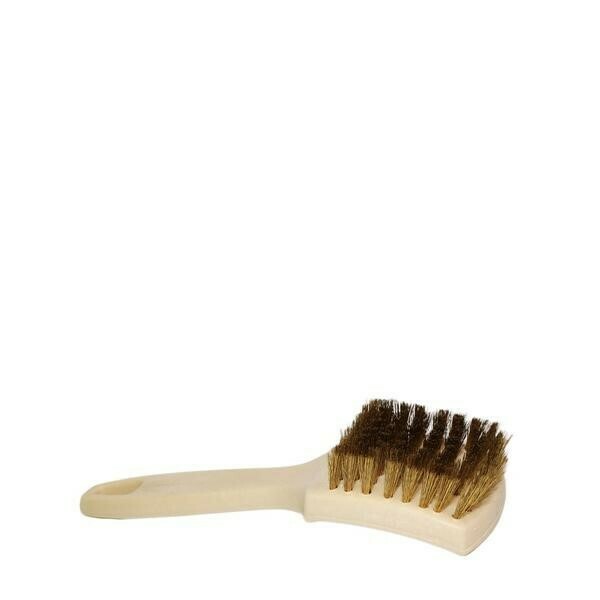 Brass Tire & White Wall Brush
