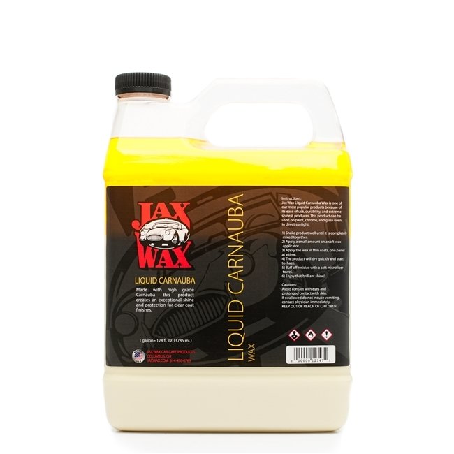 Jax Wax Liquid Carnauba Paste Car Wax