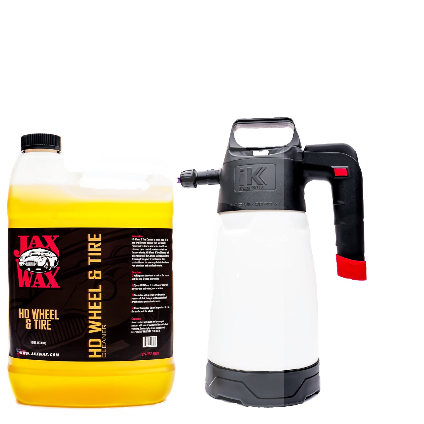 HD Wheel & Tire Cleaner with IK Foam 2.0 Sprayer