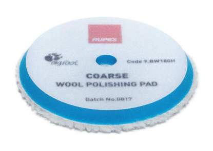 RUPES Blue Wool Coarse Polishing Pad