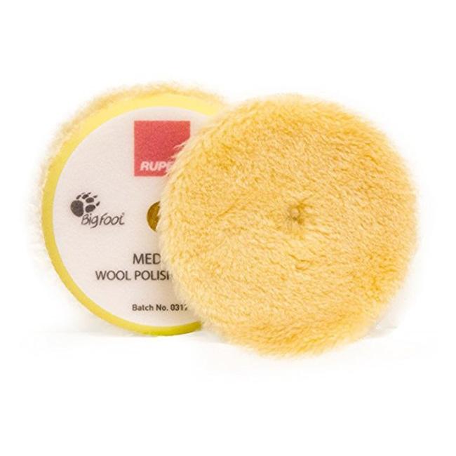 RUPES Yellow Wool Medium Polishing Pad