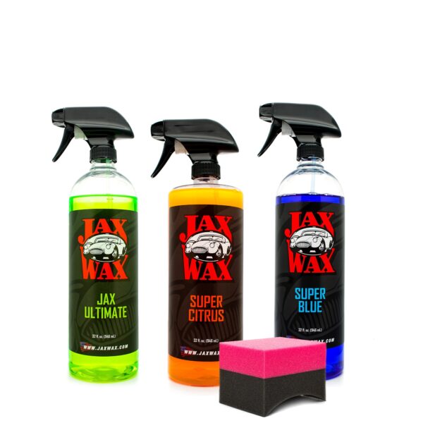 Jax Wax Wheel & Tire Clean & Care Kit 32 oz.